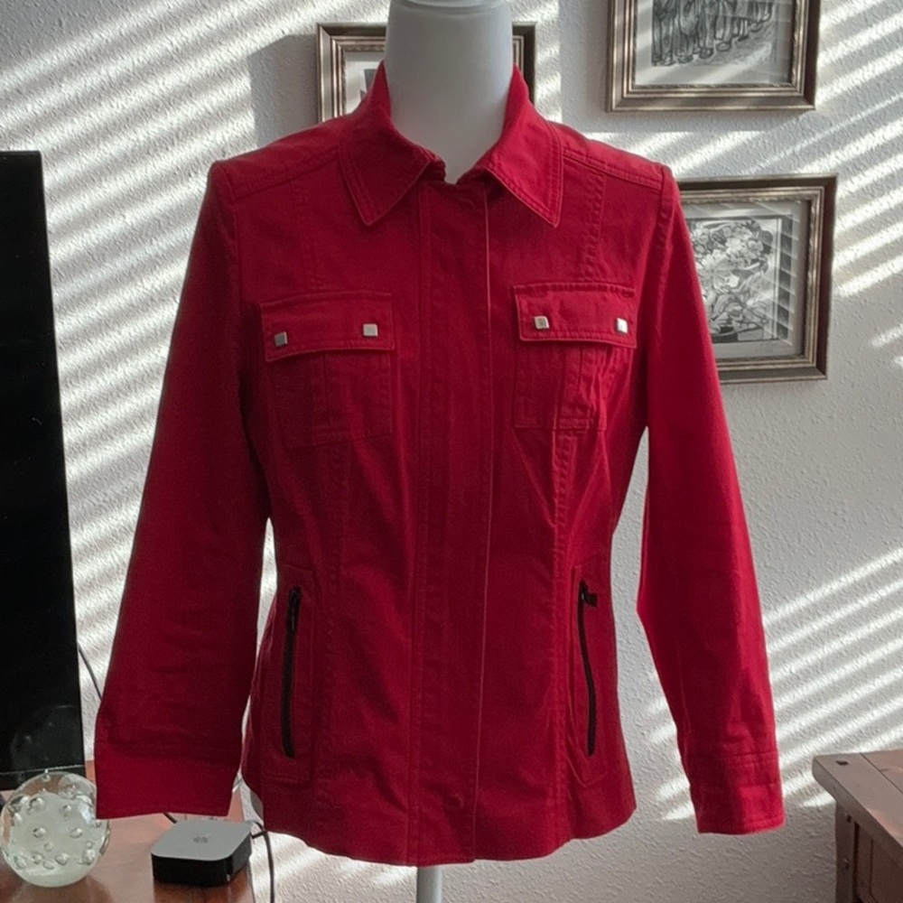 Jones New York Red Jacket